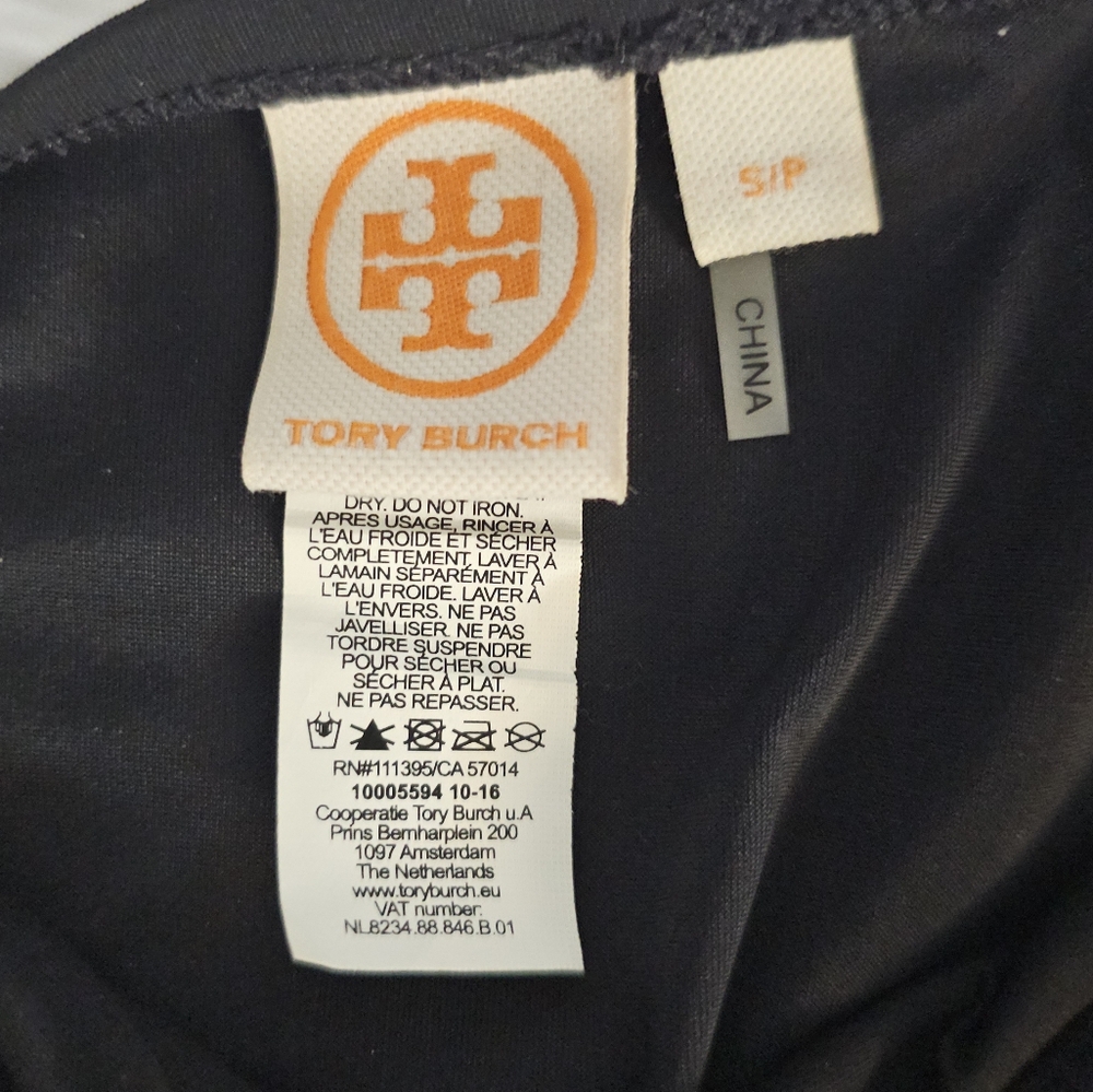 TORY BURCH Black Ruffled One-Piece Swimsuit - Picture 4 of 5